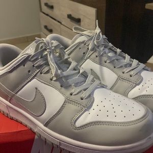 Nike dunk low “grey fog”